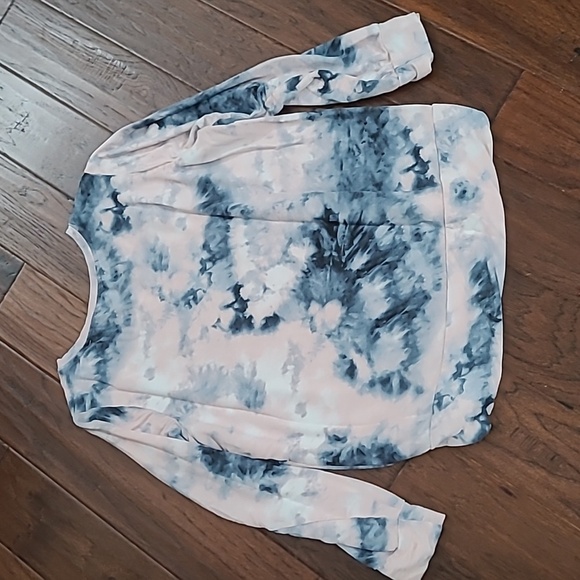Philosophy Blue and Pink Tie-Dye/Marbled Shirt size 2X - Picture 2 of 7